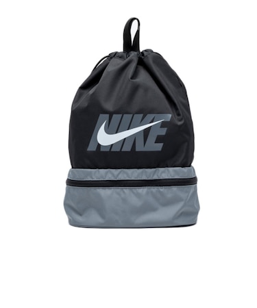 ナイキ（NIKE）水泳バッグ 2ルームプールバッグ 黒 14L 1994040-0009 ナップザック スイミングバッグ