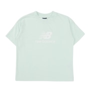 ニューバランス(new balance)ジュニア スタックドロゴ 半袖Tシャツ YT6124DNAAW