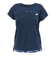 バボラ(BABOLAT)テニスウェア CLUB ショートスリーブシャツ BWG6331C-NV