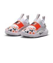 ナイキ(NIKE)ベビーシューズ スニーカー フレックス ランナー 4 ホワイト オレンジ IO9505-100