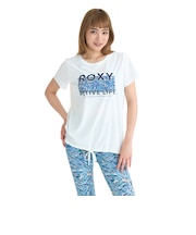 ロキシー(ROXY)フィットネス BREEZE FLOW 半袖Tシャツ 水陸両用 26SU RST262567 WHT