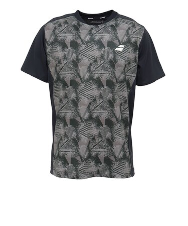 バボラ（BABOLAT）テニスウェア CLUB 半袖Tシャツ BUG6311C-BK