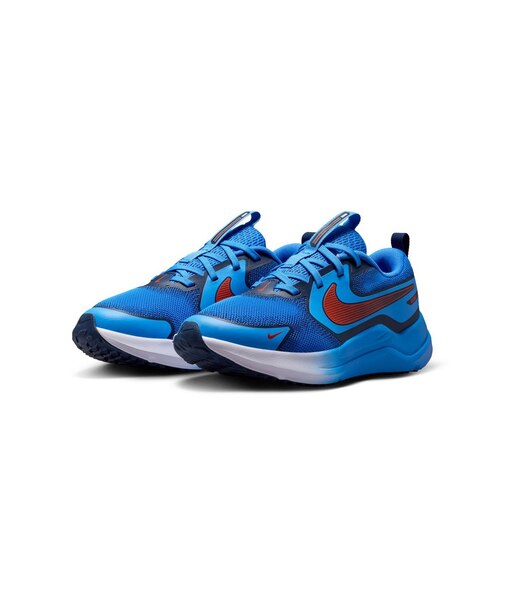 ナイキ（NIKE）ジュニアスポーツシューズ スニーカー コズミック ランナー スウッシュ GS ブルー IQ9861-400