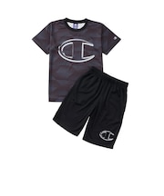 チャンピオン(CHAMPION)ジュニア Tシャツ アンド ショーツセット CK-DSW04 090