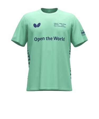 バタフライ（Butterfly）卓球ウエア シャツ セルサード・Tシャツ 47820-112