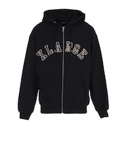 エクストララージ(XLARGE)CAMO PATCH ジップアップ フーディトレーナー 101261012012-BLACK