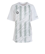 スフィーダ(SFIDA)ジュニア サッカー フットサルウェア Teampress プラクティス半袖シャツ SA-26805JR WHT