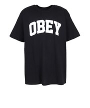 オベイ(OBEY)カレッジエイト 半袖Tシャツ 163303941BLKO26P