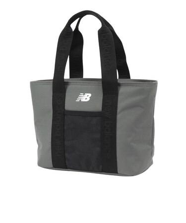 ニューバランス（new balance）クーラートートバッグ グレー×黒 10L AC2887ECTR 保冷バッグ 保温バッグ トートバッグ