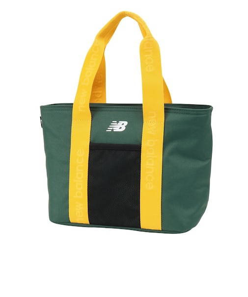 ニューバランス（new balance）クーラートートバッグ 緑×黄 10L AC2887ETFN 保冷バッグ 保温バッグ トートバッグ
