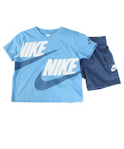 ナイキ（NIKE）ジュニア 半袖Tシャツ ショートパンツ CARGO SHORT 上下セット 66J213-C54