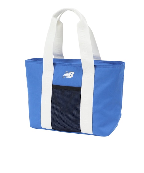 ニューバランス（new balance）クーラートートバッグ 青×白 10L AC2887EAA2 保冷バッグ 保温バッグ トートバッグ