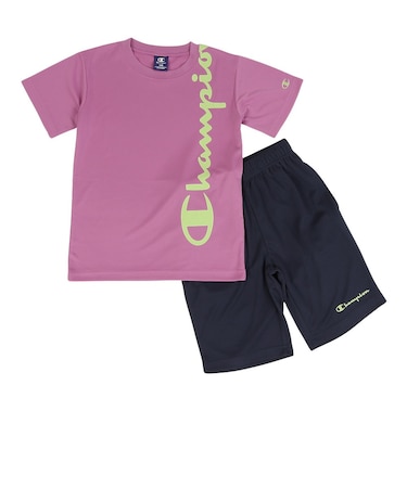 チャンピオン（CHAMPION）キッズ 半袖Tシャツ ショートパンツ セット CK-DSW02 920