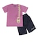 チャンピオン（CHAMPION）キッズ 半袖Tシャツ ショートパンツ セット CK-DSW02 920