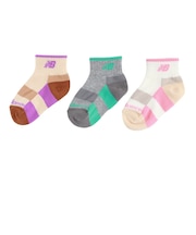 ニューバランス(new balance)ガールズ 3足組 ソックス LAS55649AS3