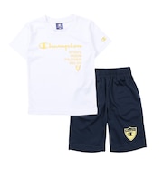 チャンピオン(CHAMPION)半袖Tシャツ ショーツ 上下セット CK-DSW05 010