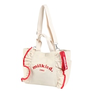 ショルダーバッグ トートバッグ RUFFLE バッグ 103222053008-RED