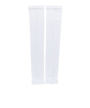 クー(Coo.)アームカバー ドライプラスクール ロング丈 指穴付き 白 939CO6GC0002 WHT UVカット 冷感 クール 遮熱