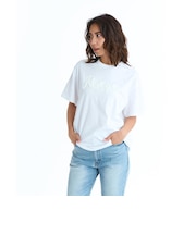 ロキシー（ROXY）ALGAE サガラ刺繍ロゴ 半袖Tシャツ 26SPRST261095WHT