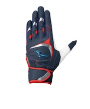 ミズノ(MIZUNO)バッティング用グローブ ウィルドライブ ブルー 両手用 1EJEA29514