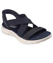 スケッチャーズ(SKECHERS)ストラップサンダル SLIP-INS ゴーウォーク フレックス サンダル - グリマー ネイビー 141489-NVY