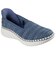 スケッチャーズ（SKECHERS）カジュアルシューズ SLIP-INS ウィルシャー BV-GLMR STP ブルーグレー 100823-SLT