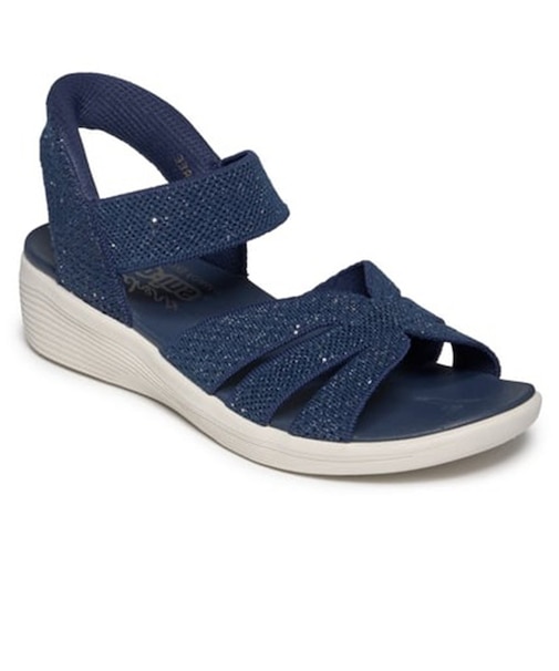 スケッチャーズ（SKECHERS）ストラップサンダル SLIP-INS ARYA-SPARKLING PRAISE ネイビー 119842-NVY