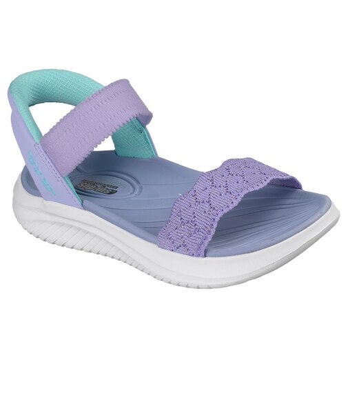 スケッチャーズ(SKECHERS)ジュニアストラップサンダル ガールズ SLIP-INS ラベンダー UF 3.0-HRMSA BRZ 303029L-LAV