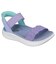 スケッチャーズ（SKECHERS）ジュニアストラップサンダル ガールズ SLIP-INS ラベンダー UF 3.0-HRMSA BRZ 303029L-LAV