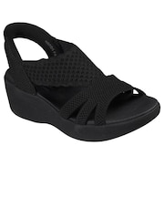 スケッチャーズ(SKECHERS)ストラップサンダル SLIP-INS パラレル ライト - サマー インバイト ブラック 120012-BBK