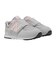 ニューバランス（new balance）キッズ スニーカー ボーイズ スポーツシューズ 574 フックアンドループ グレー ピンク NW574PKW