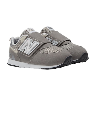 ニューバランス（new balance）キッズ スニーカー ボーイズ スポーツシューズ 574 フックアンドループ グレー NW574GRW
