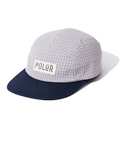 ポーラー（POLER）帽子 キャップ CHECK 5P CAP 261MCV0078-BGNV