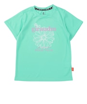 ジュニア ドライプラス 瞬速乾15 GS FLORAL 半袖Tシャツ CT6S0050-TR865-GRJY MINT