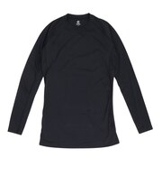 ドライ プラス クール クルーネック長袖シャツ ET6S0004-AH786-GRES BLK