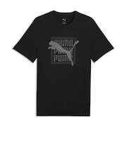 プーマ(PUMA)グラフィック ワーディング 半袖Tシャツ 694085 01 BLK