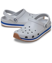 クロックス(crocs)サンダル クロックバンド ランナー アトモスフィア ライトグレー 212831-1FT