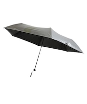 プーマ(PUMA)晴雨兼用 シルバー ワンポイント折ミニ傘 PBP84MN60 SVxKH