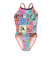 スピード(SPEEDO)競泳水着 ジュニア 女子 水泳 カービィ ドットブロック ターンズスーツ STG02602 MT