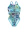 スピード（SPEEDO）競泳水着 ジュニア 女子 水泳 カービィ ドットブロック ターンズスーツ STG02602 BL