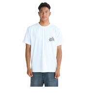 クイックシルバー(Quiksilver)SD BEND LOGO ST 半袖Tシャツ 超速乾 レギュラーフィット 26SPQST261002WHT