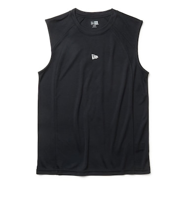 ニューエラ（NEW ERA）スリーブレス テック Tシャツ Vertical ロゴ 14744548