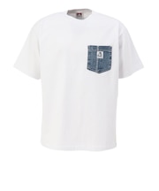 ベンデイビス(BEN DAVIS)半袖Tシャツ デニムポケット 26580007-WHT