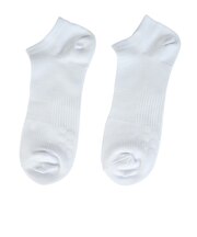 デュアリグ(DUARIG)平編み ANTI SLIP スニーカーソックス 2足組 25~27cm ホワイト 6S0040-WASK-894GSA WHT