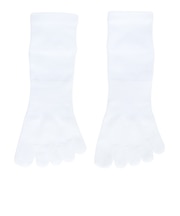 デュアリグ(DUARIG)平編み ANTI SLIP 5本指ソックス 2足組 25~27cm ホワイト 6S0052-WASK-894GSA WHT