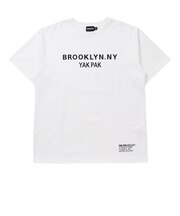 ヤックパック(YAK PAK)BROOKLYN 半袖Tシャツ YAK-APL-261005 WHT