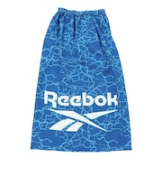 リーボック（REEBOK）スイムタオル 水泳 マイクロファイバー 巻きタオル 青 100cm丈 126403-BL ラップタオル
