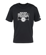 ラッセル(RUSSELL)バスケットボールウェア COURT 半袖Tシャツ RBB26S0001 BLxWH