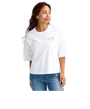 ビラボン(BILLABONG)スクエアロゴ WIDE LOOSE CROPPED 半袖Tシャツ 26SP BG013205 SCS
