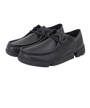 クラークス（Clarks）カジュアルシューズ トライジェニック 2 ロー ブラック 26187356 タウン シューズ モカシン